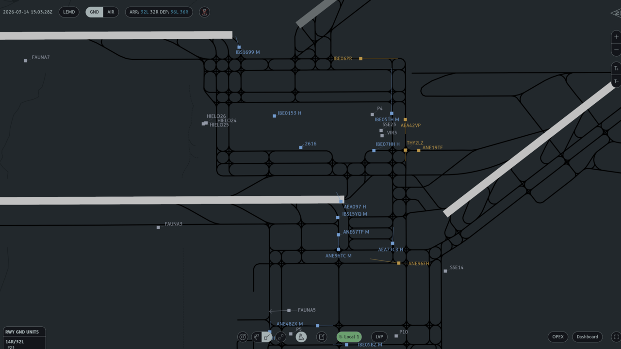 Romeo5 — Ground surveillance, Madrid